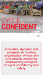 Mobile Screenshot of cycleconfident.com